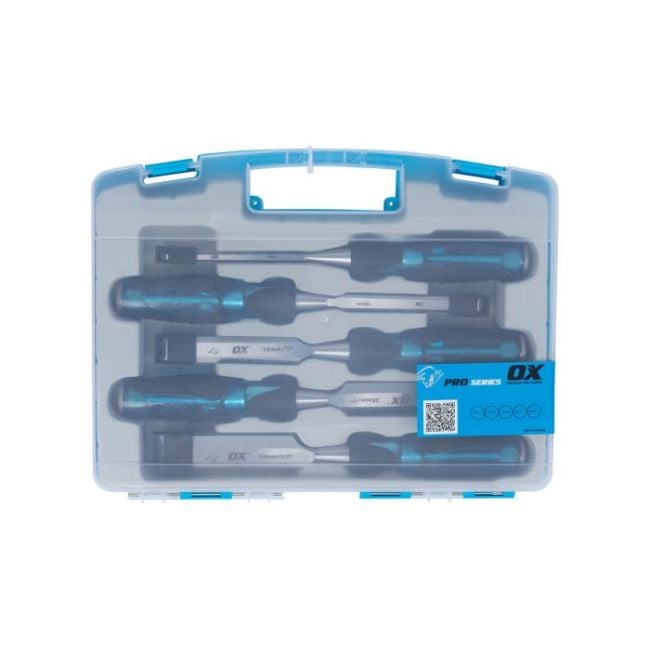 OX Professional 5pce Wood Chisel Set OX-P370105