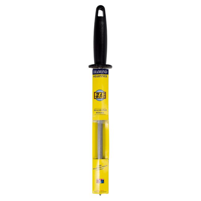 Eze-Lap 10x7/16" Fine Diamond Round Sharpening Steel P