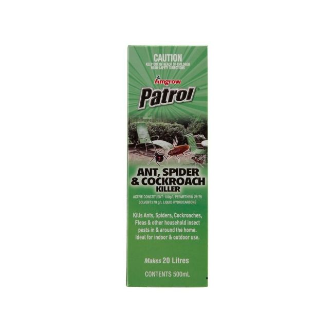 Amgrow 500mL Patrol Ant Spider Cockroach Concentrate AM-82020