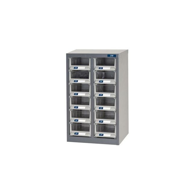 ITM A6 12 DRAWER METAL PARTS CABINET PB-A6212H