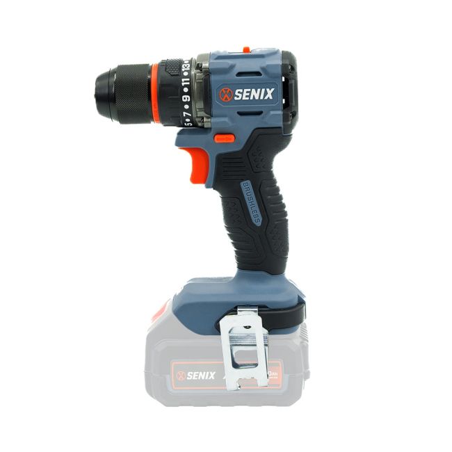 Senix X2 18V Brushless 60NM Compact Drill/Driver Skin PDDX2-M4-EU-0