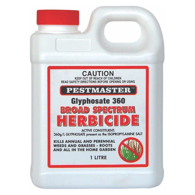 Pestmaster Herbicide Broad Spectrum 1L Concentrate Glyphosate 360