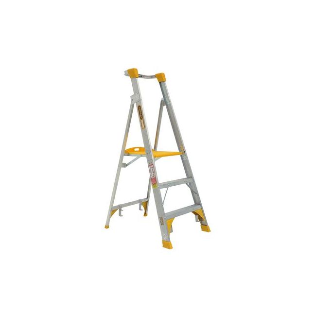 Gorilla 0.9m 180kg Heavy Duty Aluminium Platform Ladder PL003-HD