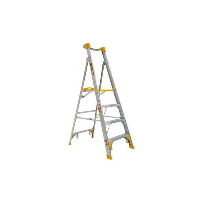 Gorilla 1.2m 180kg Heavy Duty Aluminium Platform Ladder PL004-HD