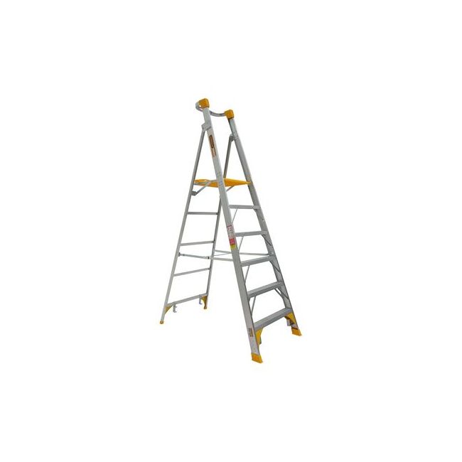 Gorilla 1.8M 180KG Industrial Aluminium Platform Ladder PL006-HD