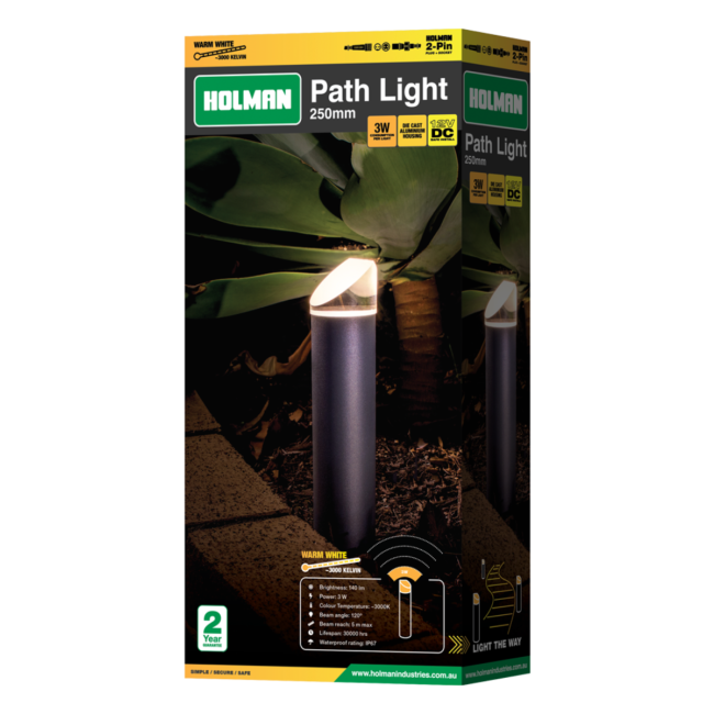Holman 250mm Warm White Path Light PLW2503