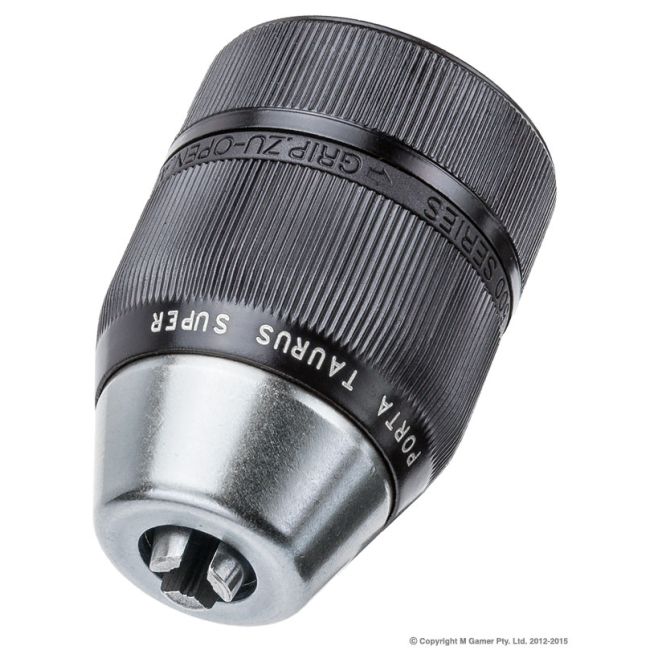 Porta 13mm Keyless Drill Chuck - 3/8"×24TPI PORTS13F38R