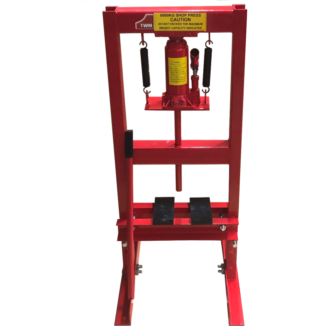 Millers Falls 6 Tonne Hydraulic H-Frame Shop Press PRESS6T