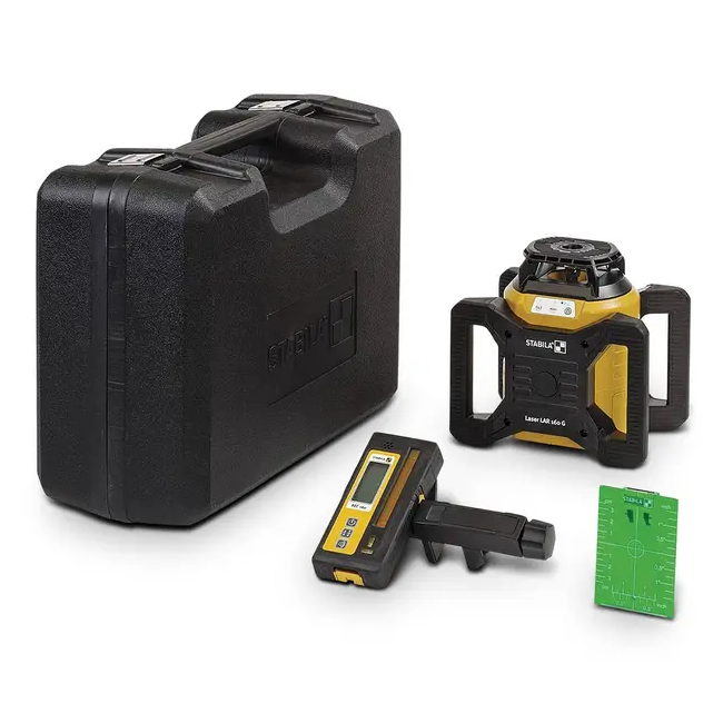 Stabila 4PC LAR 160 G Rotation Laser Kit 19240