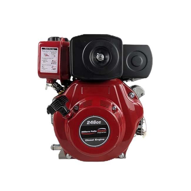 Millers Falls 4HP 246CC Electric Start Diesel Engine QDE4ES