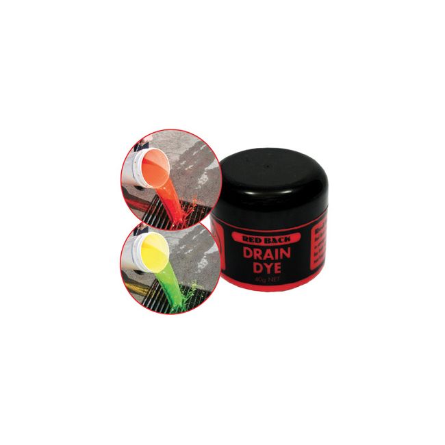 Red Back 40G Drain Dye Red/Green RED402