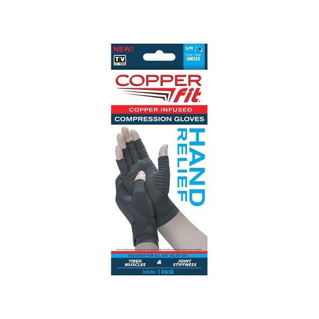 Copper Fit Compression Gloves - Small/Medium CFCG_S_M