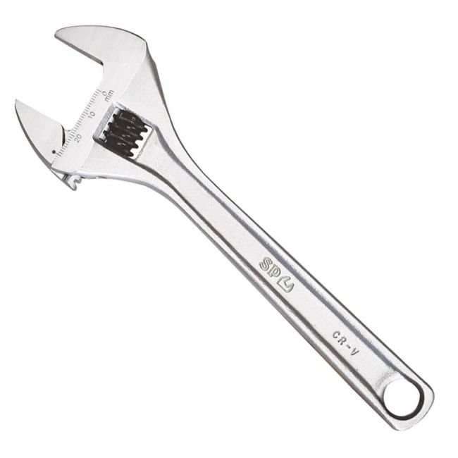 SP Tools 150MM Wide Jaw Premium Adjustable Wrench SP18057