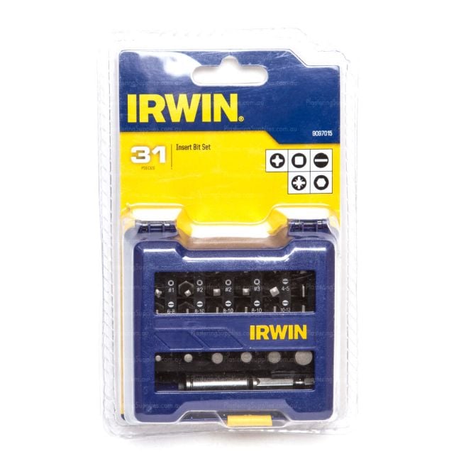 Irwin Insert Bit Set 31 Piece 5 Bit Types 9097015