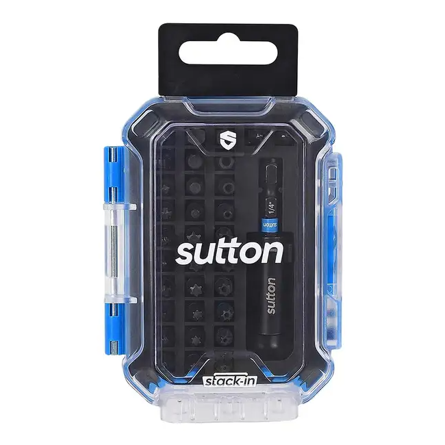 Sutton 33Pc S250 SUPATORQ Stack-In Screwdriver Bit Set S250S33A