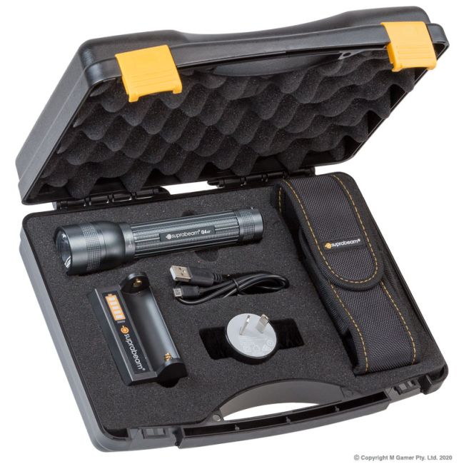 Suprabeam Q4xr Rechargeable Hand Torch SBQ4XR