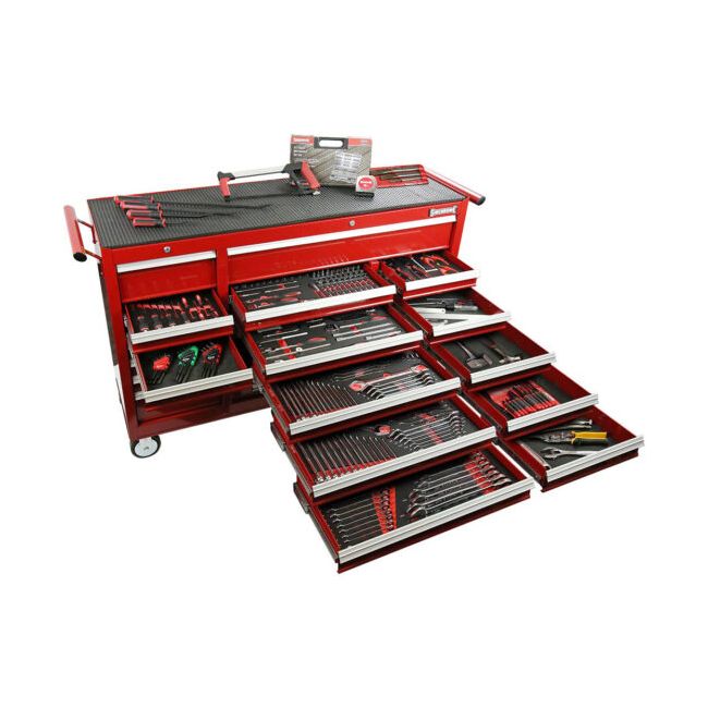 Sidchrome 393PC 20 Drawer Tool Kit Metric/AF SCMT11105