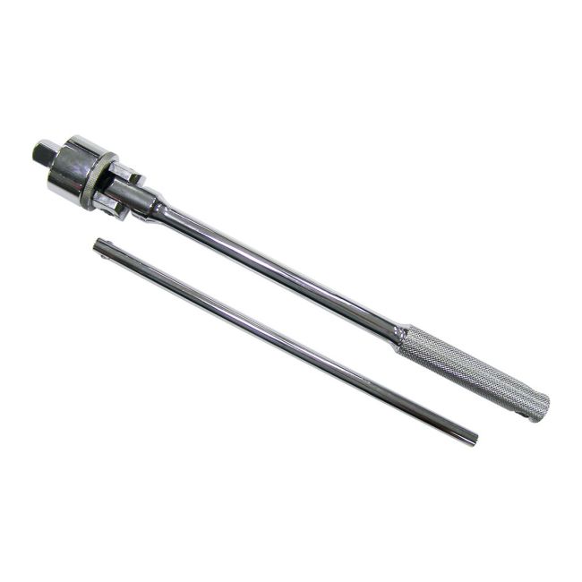 Sidchrome T-Bar Handle Ratchet 1/2" Dr. 340mm W/ Swivel Head SCMT14907