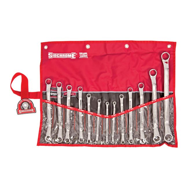 Sidchrome 13Pc Ring Spanner Set Metric/AF SCMT21100