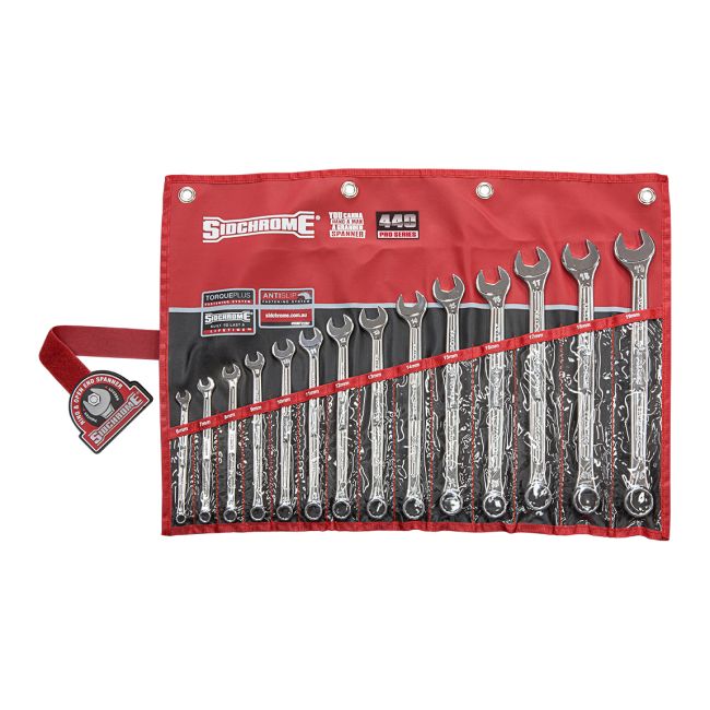 Sidchrome 14PC 440 Series ROE Spanner Set Metric SCMT22297