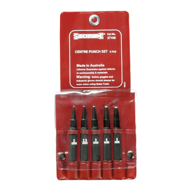 Sidchrome 5Pc Centre Punch Set SCMT27105
