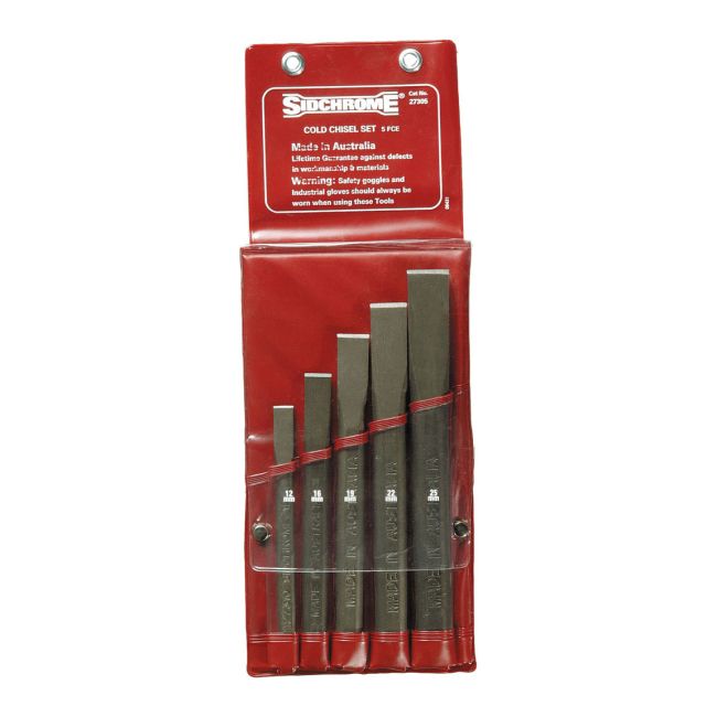 Sidchrome 5Pc Cold Chisel Set SCMT27305