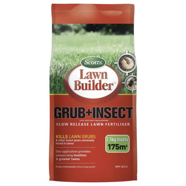 Scotts Lawn Builder Grub & Insect Control 2.5kg Slow Release 108365
