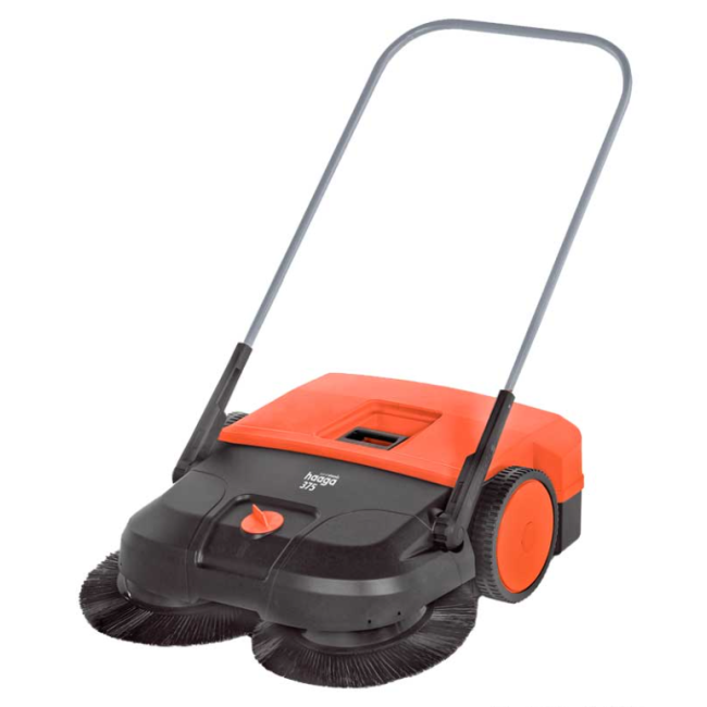 Haaga HG375 Push Sweeper – Fast, Efficient, and Powerful Cleaning
