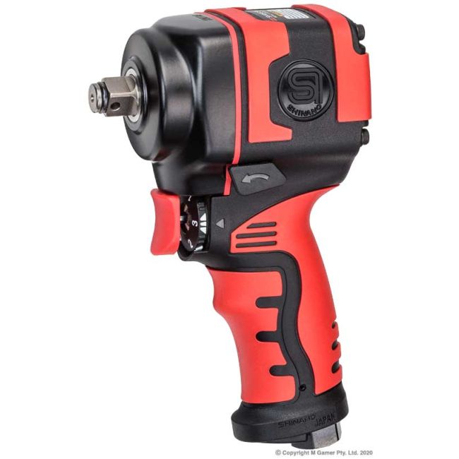 Shinano 1/2" Compact Impact Wrench SI1455SR