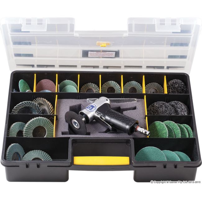 Shinano 50mm & 75mm Quick Change Sander & Paint Stripping Kit SI2201KIT3