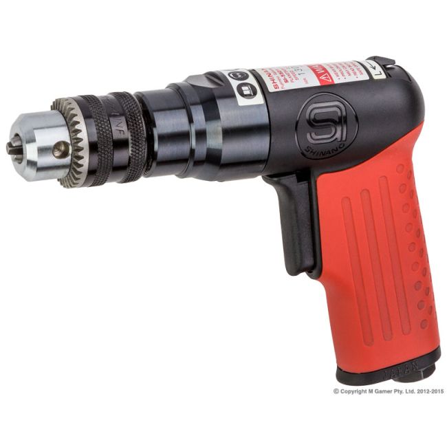 Shinano 3/8" Compact Variable Speed Keyed Drill SI5501