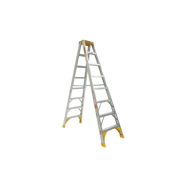 Gorilla 2.4m 180kg Heavy Duty Double Sided Aluminium Ladder SM008-HD