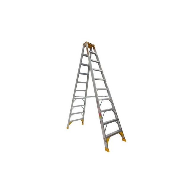 Gorilla 3.0m 180kg Heavy Duty Double Sided Aluminium Ladder SM010-HD
