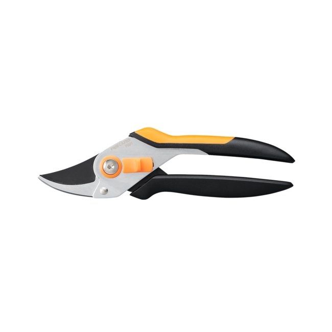 Fiskars Solid Bypass Pruner P331 JM1531 – Sharp Garden Shears for Plants & Branches