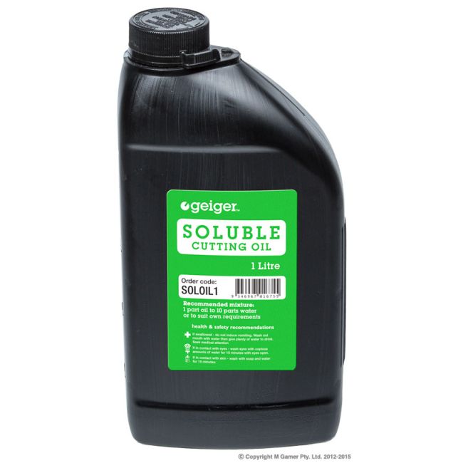 Geiger Soluble Cutting Oil 1Ltr SOLOIL1