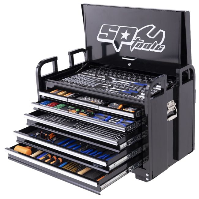 SP Tools 413Pc Metric/Sae Field Service Tool Kit SP50115