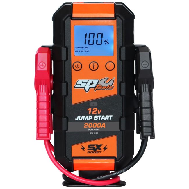 SP Tools 12V 2000A Car Jump Starter Portable Power Bank SP61093