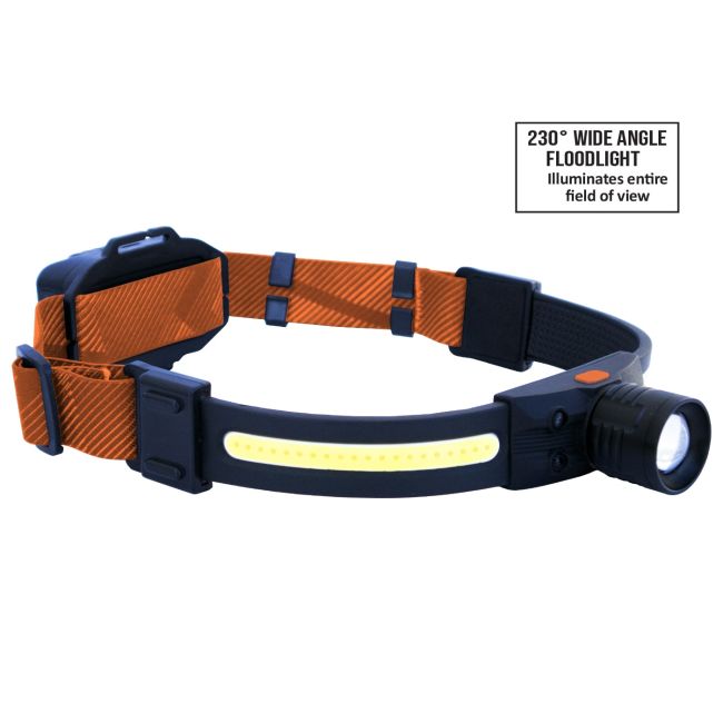 SP Tools Dual Slimline Headlamp 150-500 Lumen SP81459