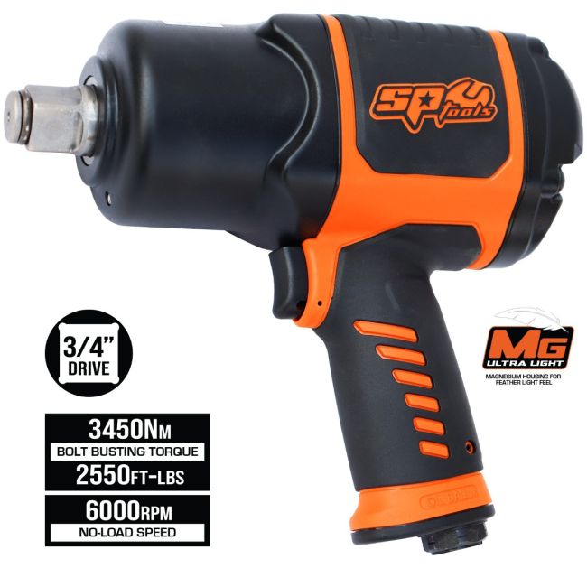 SP Tools 3450Nm 3/4”Dr Impact Wrench SP9855