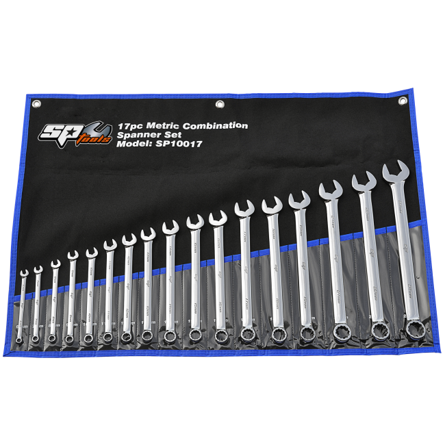 SP Tools Spanner Set Roe 17Pc Metric Combination SP10017