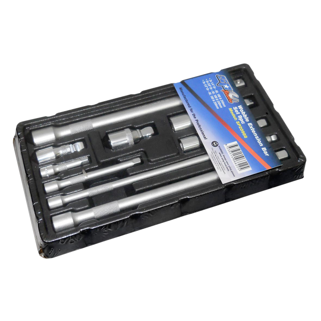 SP Tools 9 Piece Wobble Bar Extension Set SP20988