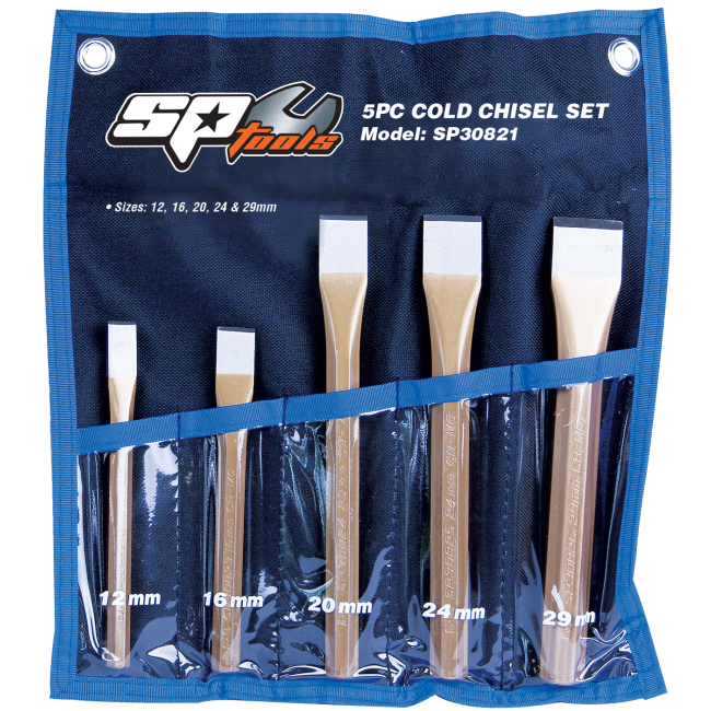 SP Tools Cold Chisel Set-5Pcs SP30821