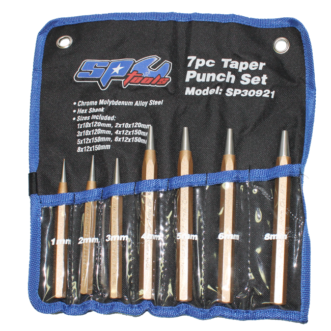 SP Tools Punch Taper 7Pc Set SP30921