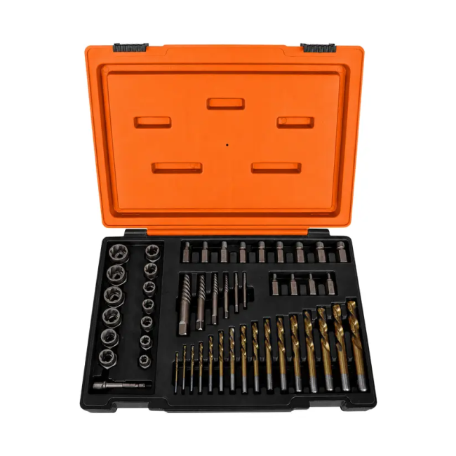SP Tools 49PC Multi Fastener Extractor & Drill Bit Kit SP31322