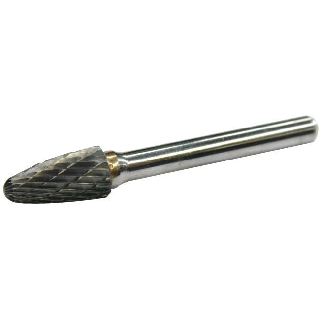 SP Tools Burr Cone 10 X 25Mm (1/4" Shaft) Suits Steel SP31365