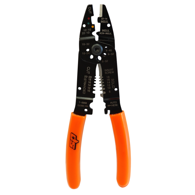 SP Tools Crimper 225Mm Insulated & Open Barrel Terminal SP32282