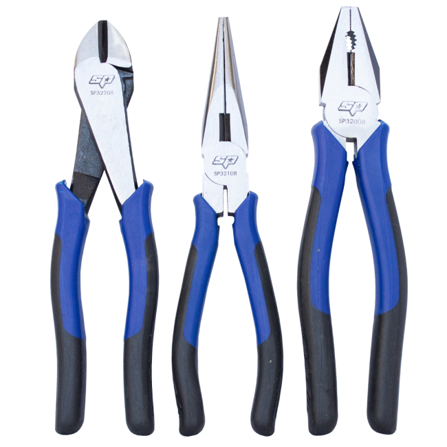 SP Tools 3PC High Leverage Plier/Cutter Set SP32943