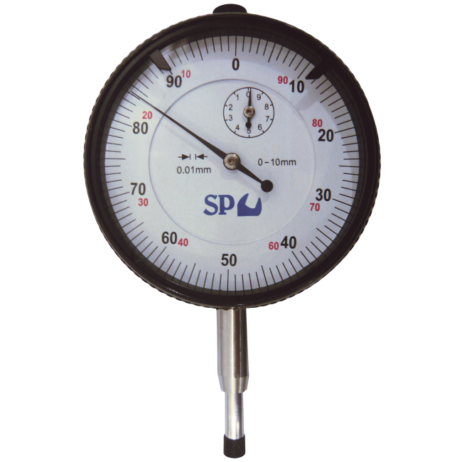 SP Tools Dial Indicators 0-10Mm (0.1 Reading) Steel Case SP35691