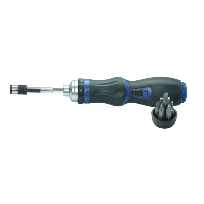 SP Tools Ratchet Driver Rotatable Â¼"Â Bit & Socket Set & 2-In-1 9 Piece SP39630