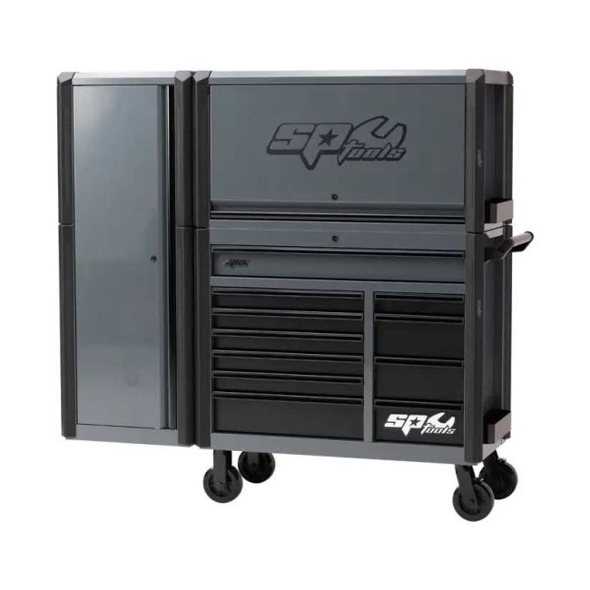 SP Tools 69" Apex Series Power Workstation Combo Grey/Black SP40655GY